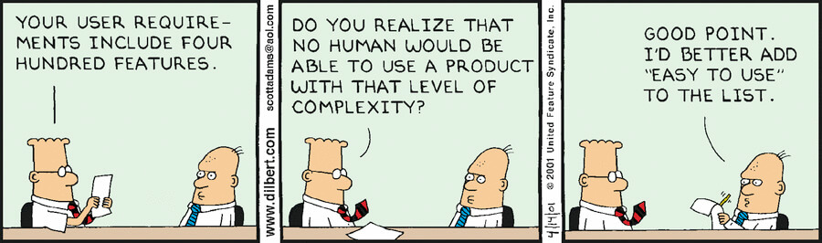 Easy to use dilbert